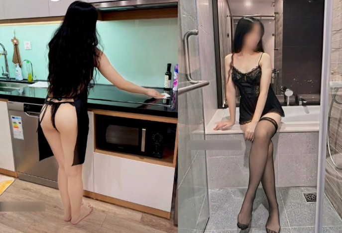 Cô Lan Anh trò chuyện thân mật với bạn chồng