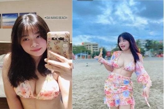 Em giáo viên mầm non trắng múp đáng yêu