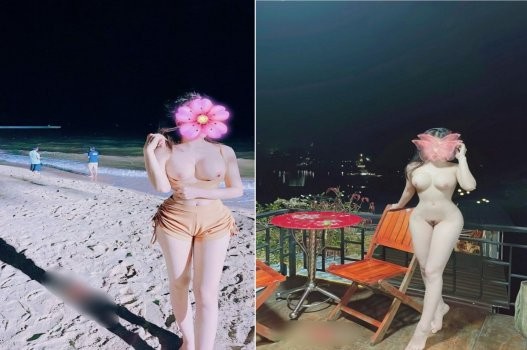 Em phò bạo dâm mê nơi công cộng